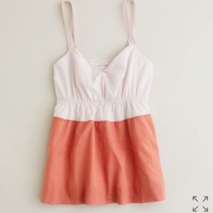 J Crew Katie Colorblock Cami